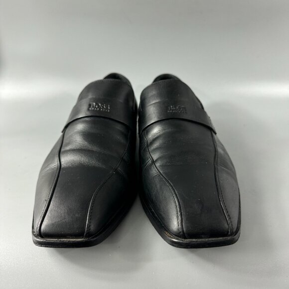 Boss Hugo Boss Black Leather Loafers, Size 8.5 US main image 8